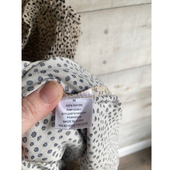 Leopard print mini dress - Picture 5 of 7